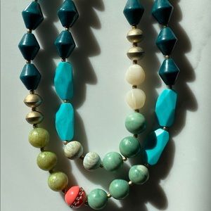 Anthropology Statement Necklace